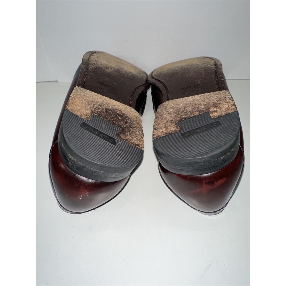 Cole Haan‎ 03507 Black Cherry Pinch Tassel Slip-On Loafer Shoes Men's US 10.5 C - Picture 11 of 13